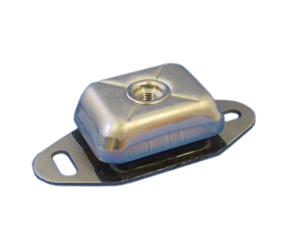 Stainless Steel Marine Mount Motor support type 1609 - 65 shore - M16 - max. 200 kg